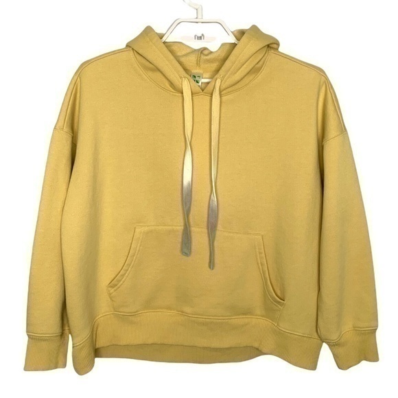 GreenTea Tops - Green Tea Womens Gold Hoodie Size Small